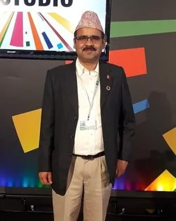 Yuba Raj Devkota, director of SBMMS